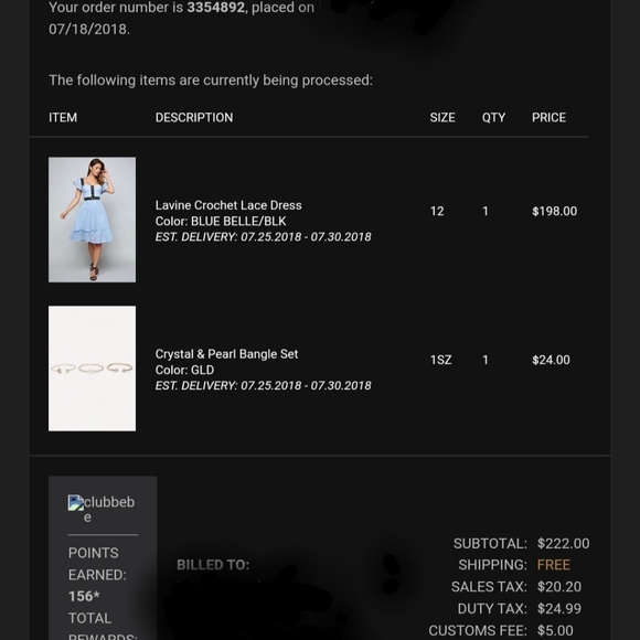 NWT blue bebe Lavine crochet lace dress - Picture 5 of 16